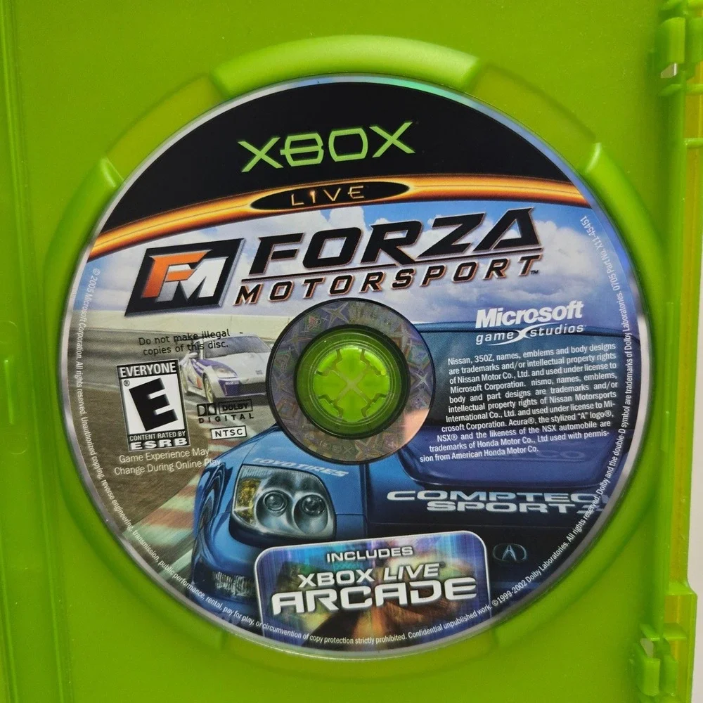 Forza Motorsport NFR - Original Xbox - Complete CIB & Unscratched Code‎ Tested